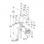 KLUDI PURE&EASY Однорычажный смеситель на умывальник 70, c донным клапаном (пластик)