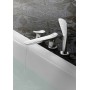 KLUDI AMBIENTA Однорычажный смеситель для ванны и душа DN 15, на 3 отверстия