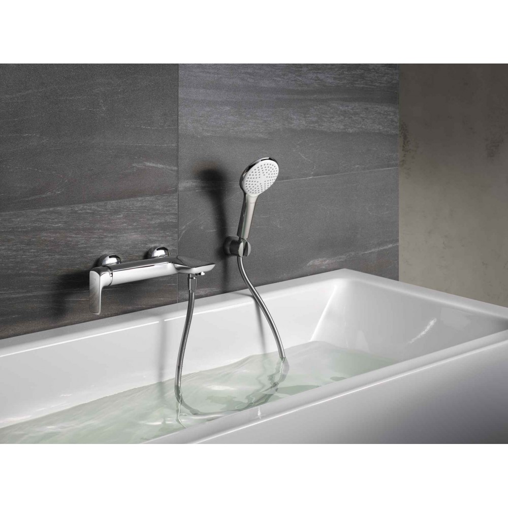 KLUDI AMEO 416710575 Однорычажный смеситель для ванны и душа, дизайн