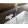 KLUDI BALANCE 524459175 Однорычажный смеситель для ванны и душа, белый/хром