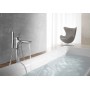 KLUDI E2 Однорычажный смеситель для ванны и душа DN 15, для отдельно стоящих ванн